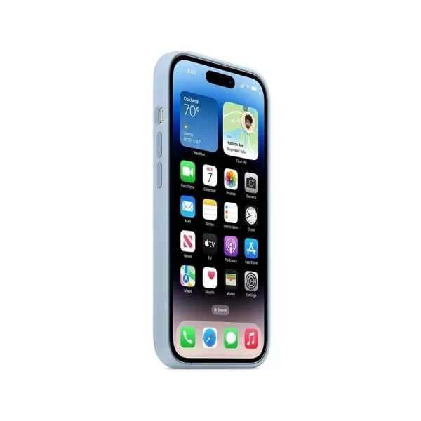 Husa Screen Geeks Magsafe Silicone Case Iphone 14 Pro [Sky]
